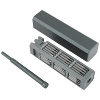 Викрутка прецизійна з 42 бітами, лопаткою та пінцетом, набір у компактному кейсі