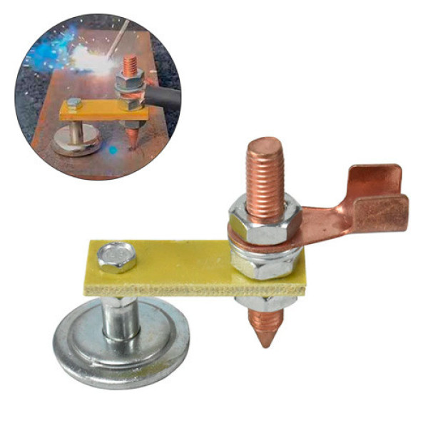 Магнітна маса клема для зварювання споттера з одним магнітом 32 мм