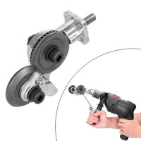 Насадка-адаптер, дискові ножиці на дриль і шуруповерт для різання листового металу