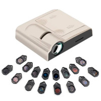 Проектор міні 16 слайдів місяць земля космос кишеньковий від батарейок