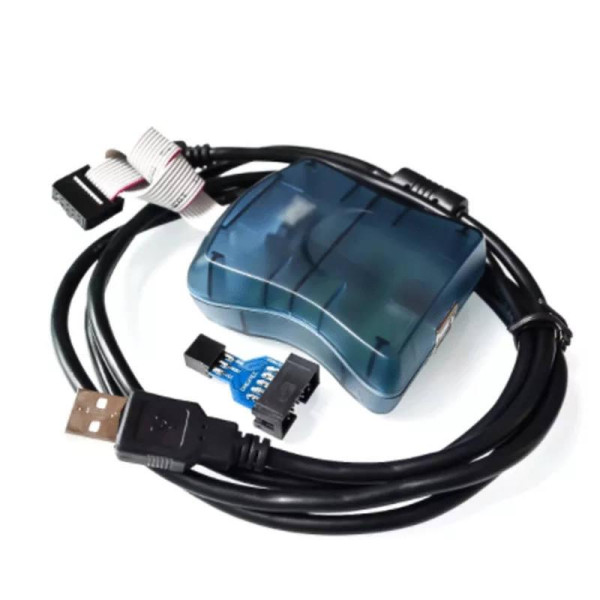 USB програматор AVRISP XPII, AVR ISP/PDI для мікроконтролерів AVR, універсальний програматор