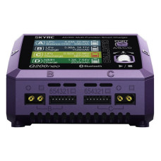 Багатофункціональний зарядний пристрій для акумуляторів SkyRC Q200neo, 4 канали, 400 Вт, 10 А, 1-6S