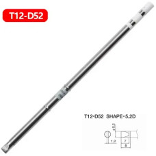 Жало T12-D52 клин для паяльника, змінний наконечник для паяльної станції Hakko T12