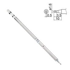 Жало T12-D16 клин для паяльника, змінний наконечник для паяльної станції Hakko T12