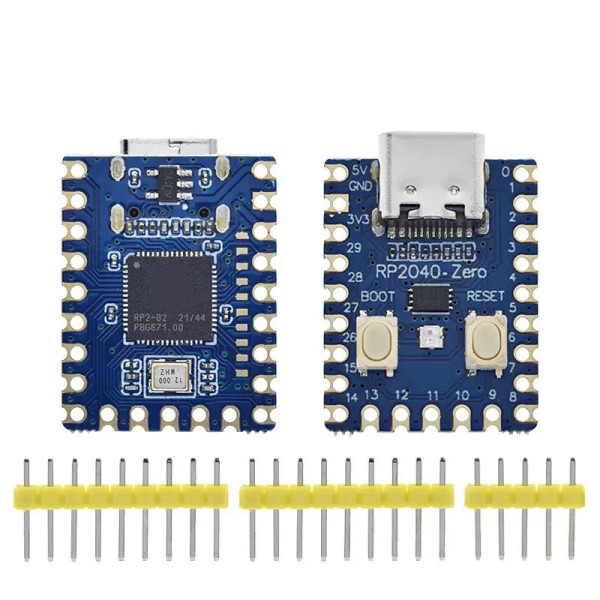 Плата розробника контролер для Arduino MicroPython RP2040-Zero GPIO ARM Cortex-M0