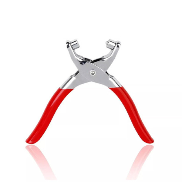 Пробійник-щипці для встановлення люверсів і заклепок 4мм, металевий, 40 люверсів