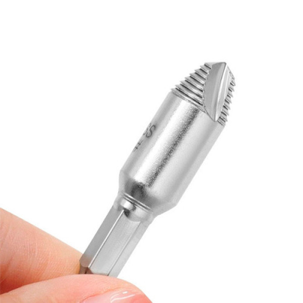 Набір екстракторів 5 шт. для витягання зламаних гвинтів та болтів, сталь HSS 4241, пластиковий кейс для зручності