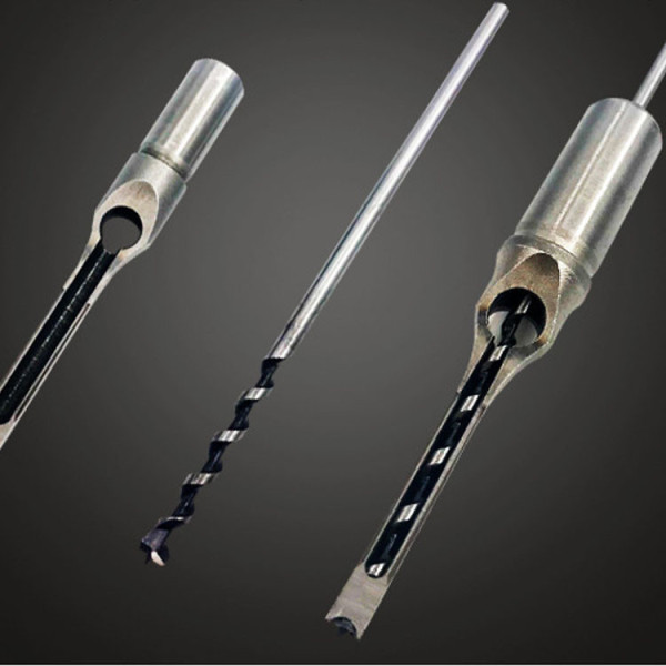 Набір свердел Уаттса 4шт 6.4-12.7мм для квадратних отворів по дереву, фанері, ДСП, МДФ