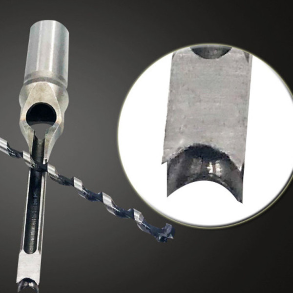 Набір свердел Уаттса 4шт 6.4-12.7мм для квадратних отворів по дереву, фанері, ДСП, МДФ