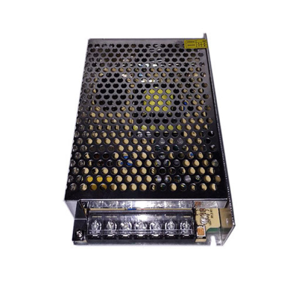 Блок живлення перфорований UAlectric 12В 10А 120Вт, 2-канальний, для LED-стрічок та відеоспостереження