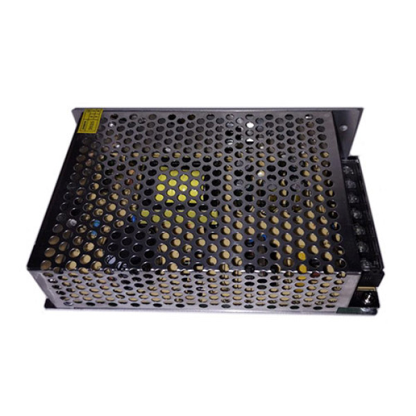 Блок живлення перфорований UAlectric 12В 10А 120Вт, 2-канальний, для LED-стрічок та відеоспостереження