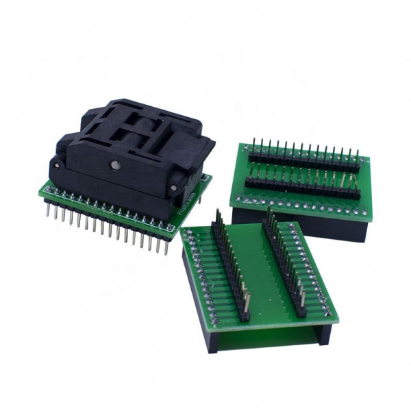 Перехідник TQFP32 QFP32 – DIP32 панелька для програматора мікросхем, адаптер