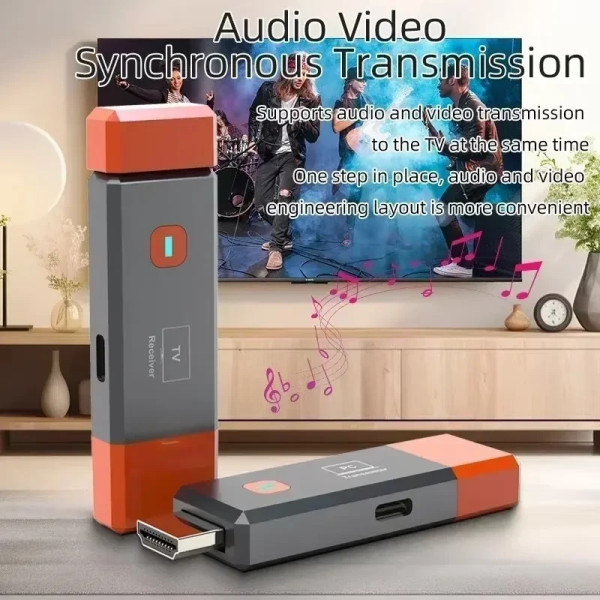 HDMI бездротовий приймопередавач TX RX відео сигнал до 50м для телевізора ПК