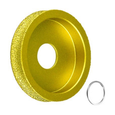 Профільний алмазний диск 75x10 мм для шліфування каменю та скла