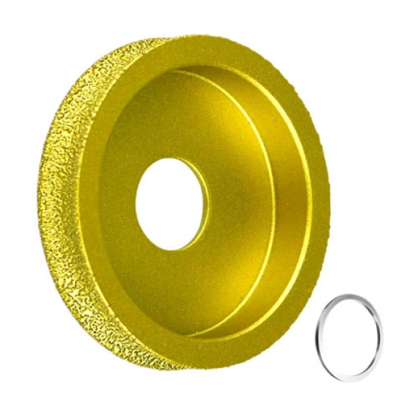 Профільний алмазний диск 75x10 мм для шліфування каменю та скла