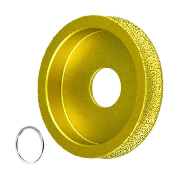 Профільний алмазний диск 75x10 мм для шліфування каменю та скла