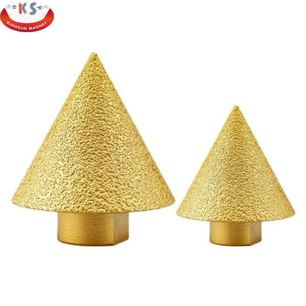 Фреза алмазна конусна 2-38мм M10 для дриля по кераміці та граніту