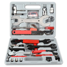 Набір професійний для ремонту та обслуговування велосипеда 44 предметів у кейсі