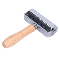 Валик для формування шкіри 100 мм, металевий ролик для тиснення та вирівнювання