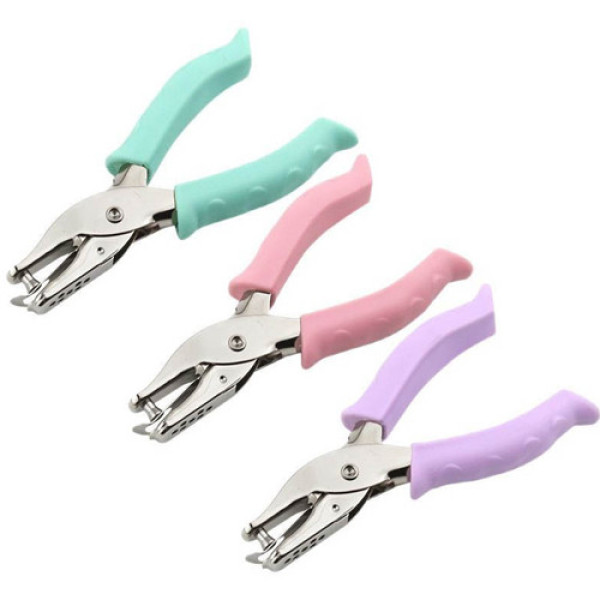 Компактний ручний діркопробивач ідеально підходить для творчих проєктів:скрапбукінгу,створення листівок,альбомів,бірок