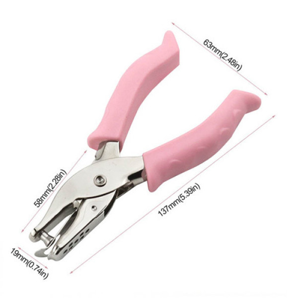 Компактний ручний діркопробивач ідеально підходить для творчих проєктів:скрапбукінгу,створення листівок,альбомів,бірок