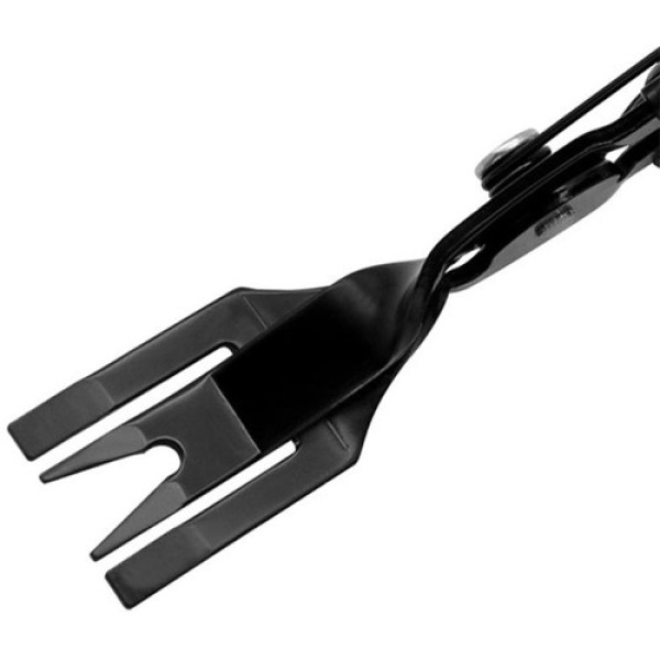 Пасатижі для демонтажу автообшивки та кліпс, вигнуті губки, пружинний механізм, зручні ручки