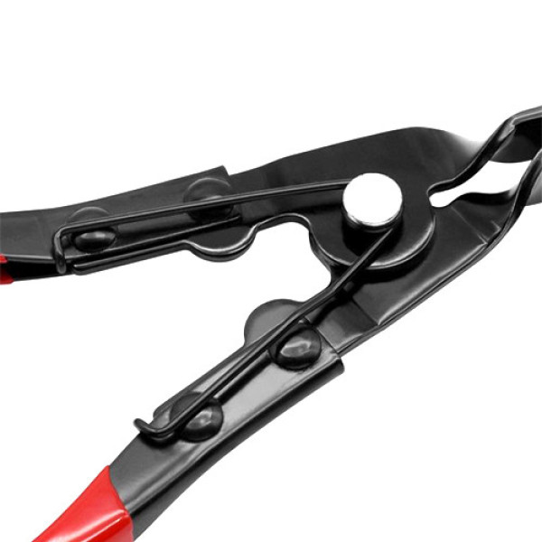 Пасатижі для демонтажу автообшивки та кліпс, вигнуті губки, пружинний механізм, зручні ручки