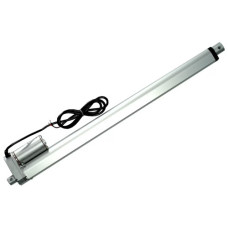 Лінійний електропривід 12В, хід 800 мм, 200Н, швидкість 44 мм/с, алюмінієвий корпус, для автоматизації