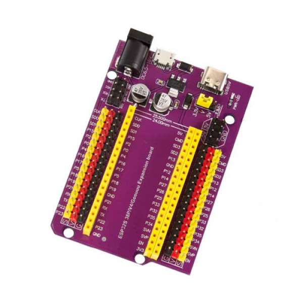 Плата розширення NodeMCU-32S Lua ESP32S 38P/V4/Goouuu, Wi-Fi Bluetooth, інтерфейс Type-C/MicroUSB