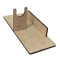 Підставка для клейового пістолета 20 Вт і стрижнів фанерна підставка тримач для термопістолета 7 мм компактний органайзер