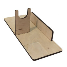 Підставка для клейового пістолета 20 Вт і стрижнів фанерна підставка тримач для термопістолета 7 мм компактний органайзер