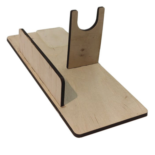 Підставка для клейового пістолета 20 Вт і стрижнів фанерна підставка тримач для термопістолета 7 мм компактний органайзер