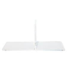 Підставка для клейового пістолета 60 Вт акрилова прозора підставка тримач для термопістолета 11 мм великий стенд