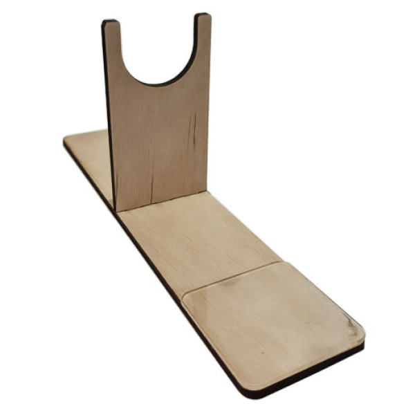 Підставка для клейового пістолета 60 Вт фанерна підставка тримач для термопістолета 11 мм великий зручний стенд