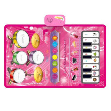 Ігровий килимок 3в1 для дітей з піаніно і барабанними паличками, 50x80см