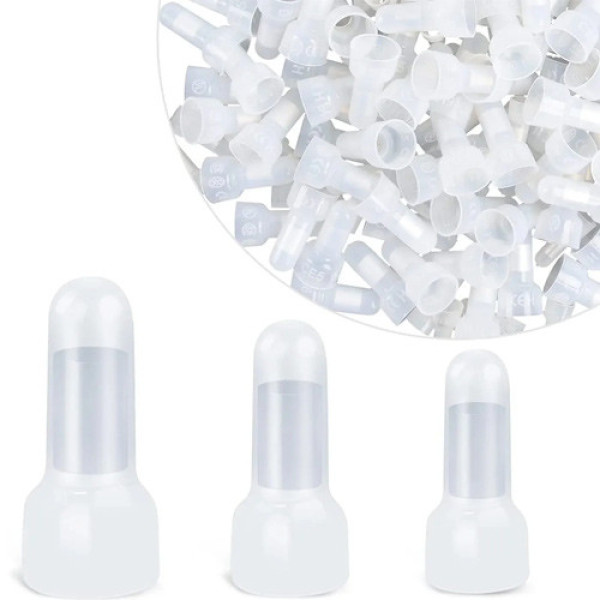 Набір обтискних ковпачків 120шт 22-16 16-14 12-10 AWG, для з’єднання