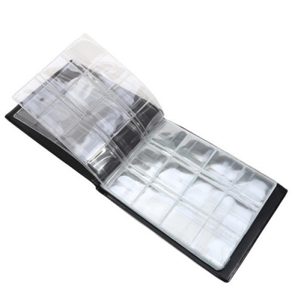 Альбом для колекції монет 300 комірок 30х30мм і 45х45мм, книга-органайзер