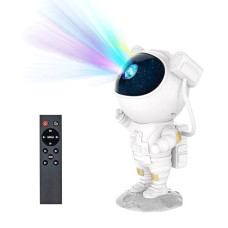 Лазерний нічник проєктор зоряного неба Космонавт з ДК і таймером