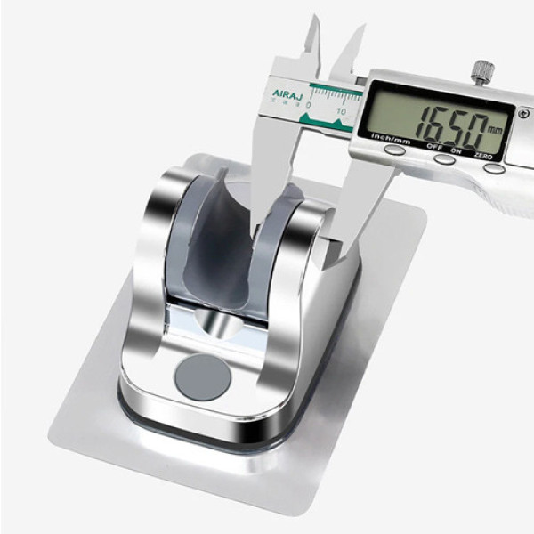 Тримач для душової лійки з регулюванням кута нахилу, настінний клейкий