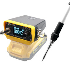 Паяльна станція Quicko T12-A для Dewalt 18-20В, 72Вт OLED, портативна