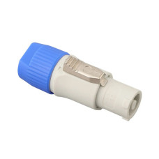 Штекер PowerCon 3pin 20A 250В тато, NAC3FCB, вихід живлення, кабельний