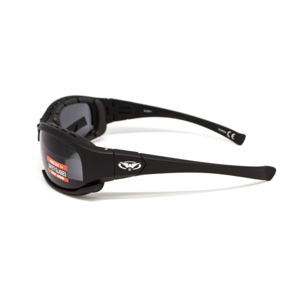 Окуляри захисні з ущільнювачем Global Vision Assault (gray) Anti-Fog, сірі