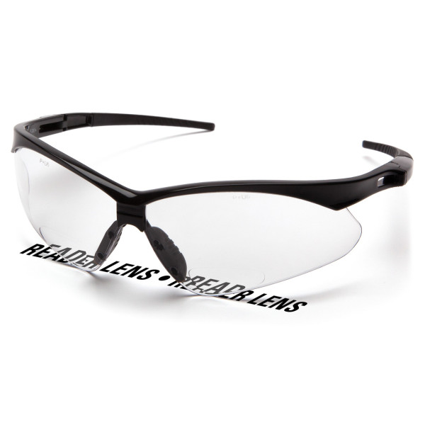 Біфокальні захисні окуляри Pmxtreme Bifocal (clear +2.0), біфокальні прозорі з діоптріями