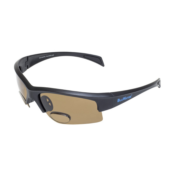 Окуляри біфокальні поляризаційні BluWater Bifocal-2 (+1.5) Polarized (brown) (коричнева біфокальна лінза з діоптріями)