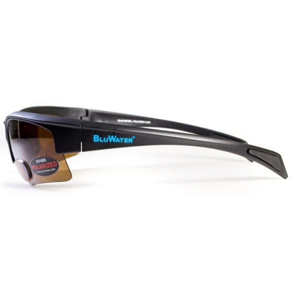 Окуляри біфокальні поляризаційні BluWater Bifocal-2 (+2.0) Polarized (brown) (коричнева біфокальна лінза з діоптріями)