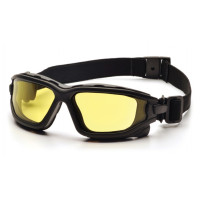 Окуляри захисні з ущільнювачем Pyramex i-Force XL (amber) Anti-Fog, жовті