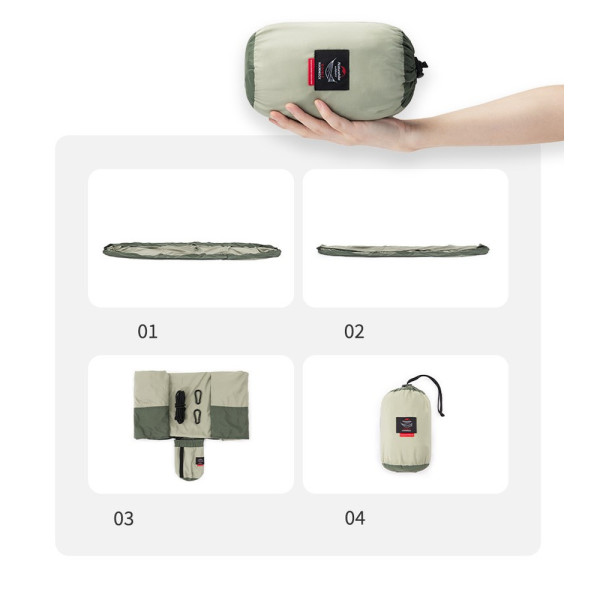 Гамак Naturehike одинарний NH21DC011, оливковий