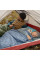 Спальник надлегкий Naturehike Ultralight LW180 NH21MSD09 лівий, (15°C), p-p XL, сіро-синій