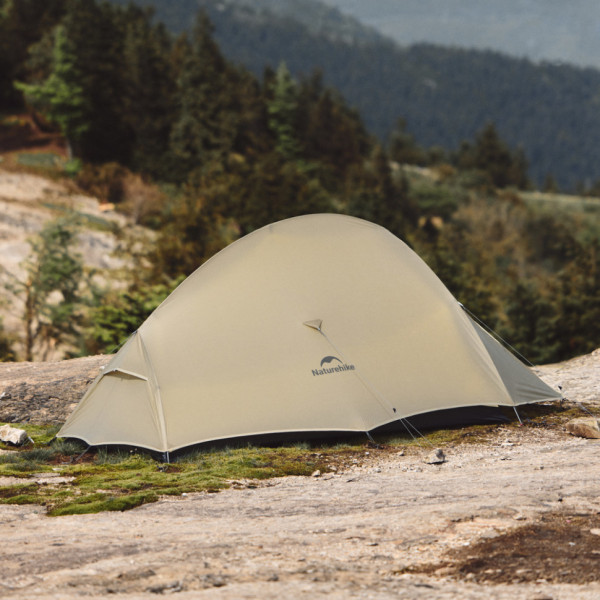 Намет надлегкий одномісний Naturehike Cloud Up Base 1 Tent Pro CNK2350WS020, пісочний