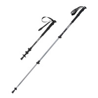 Трекінгова палиця 3-сек. Naturehike Men ST 01 6061 AL NH17D001-Z, алюміній,  чорна